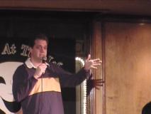 Charlie in comedy mode