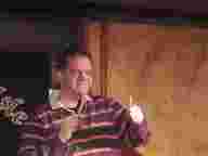 Charlie in comedy mode